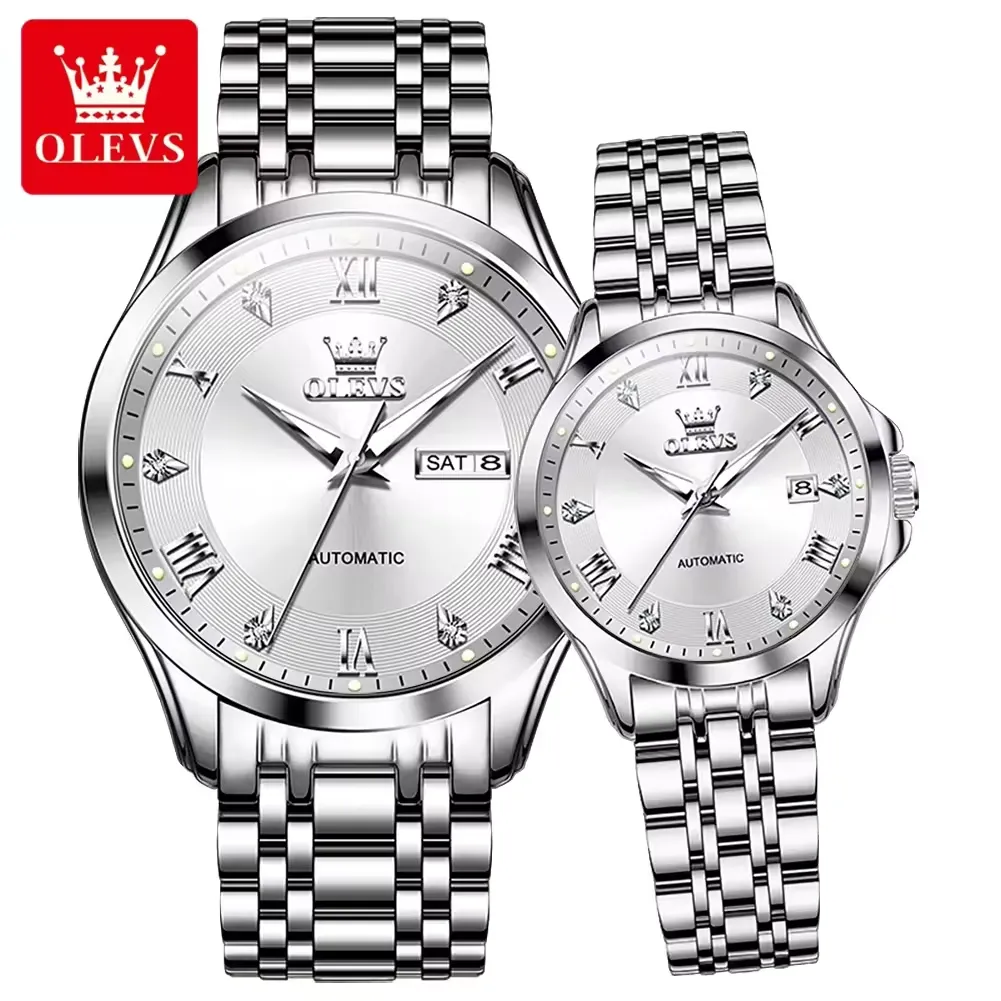 OLEVS Couple Watch 6702 - Image 10