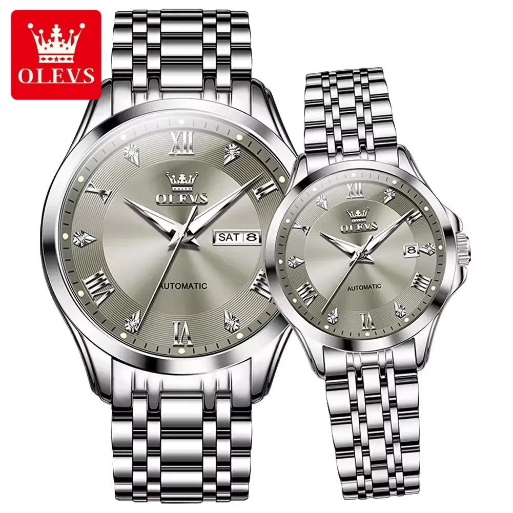 OLEVS Couple Watch 6702 - Image 11