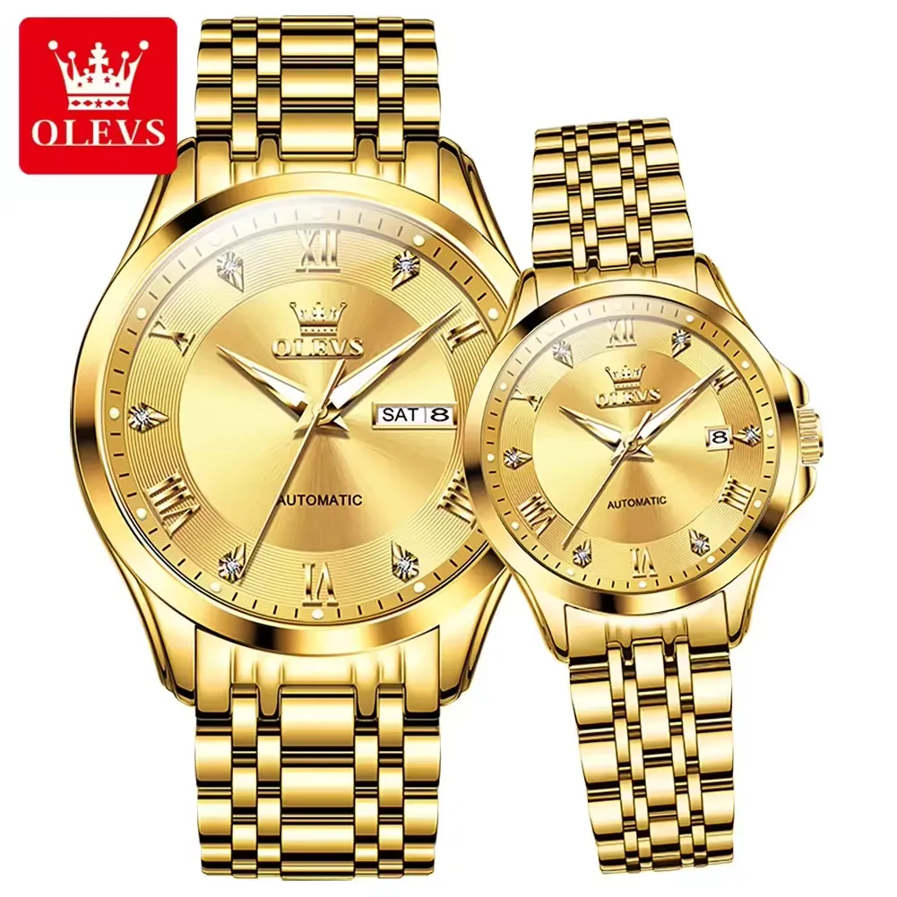 OLEVS Couple Watch 6702 - Image 8