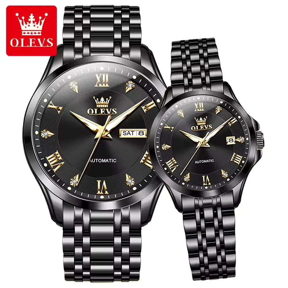 OLEVS Couple Watch 6702 - Image 9