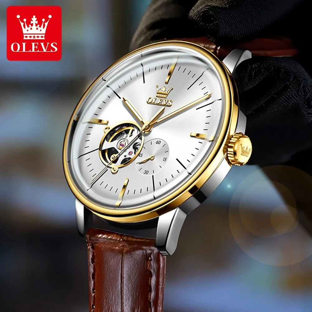 OLEVS Men's Watch 6708 - Image 5