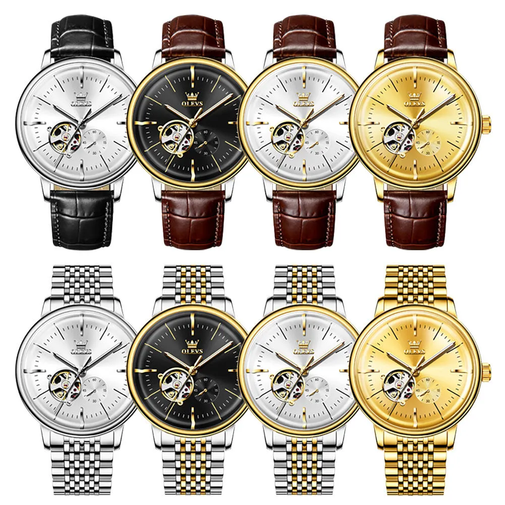 OLEVS Men's Watch 6708 - Image 7
