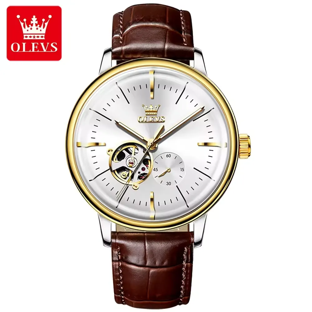 OLEVS Men's Watch 6708 - Image 9