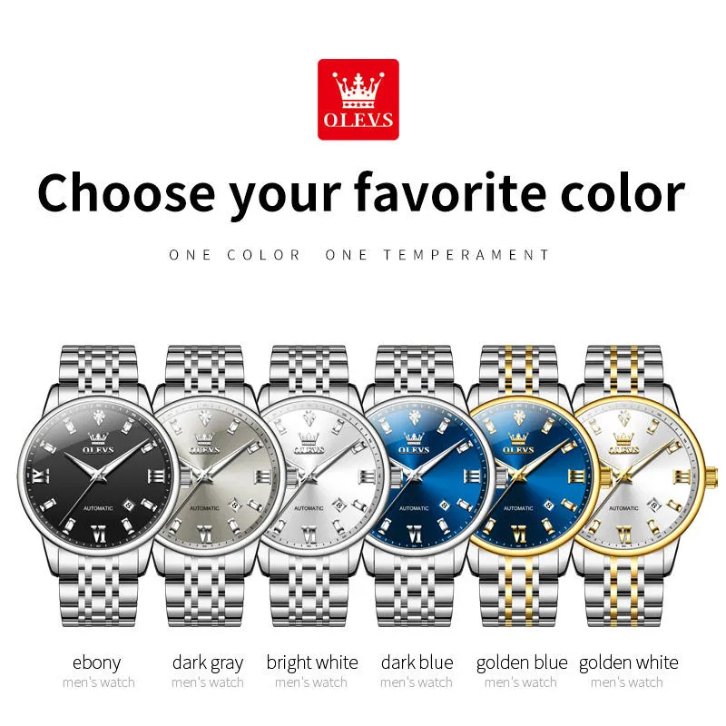 OLEVS Men's Watch 6723 - Image 6
