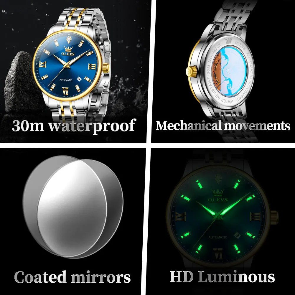 OLEVS Men's Watch 6723 - Image 7