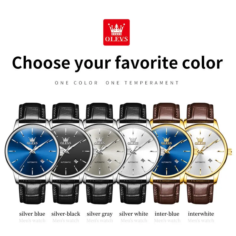 OLEVS Men's Watch 6725 - Image 4