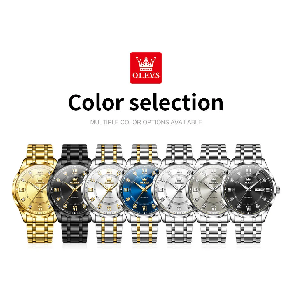 OLEVS Men's Watch 6727 - Image 7