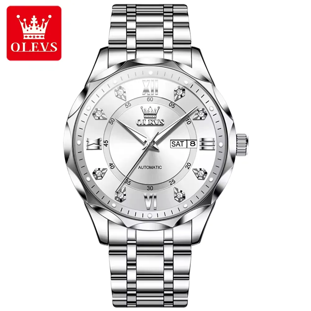OLEVS Men's Watch 6727 - Image 9