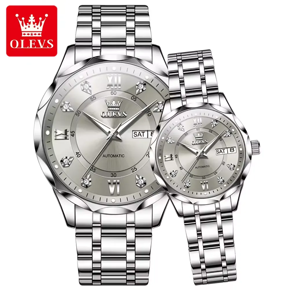 OLEVS Couple Watch 6727 - Image 10
