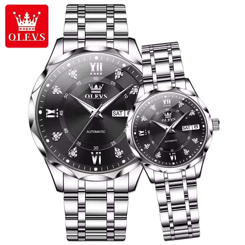 OLEVS Couple Watch 6727 - Image 11