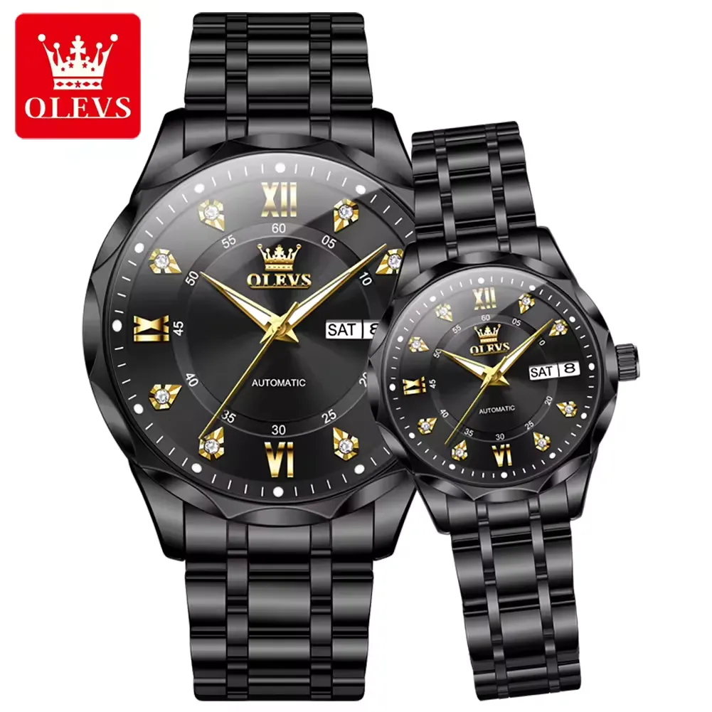 OLEVS Couple Watch 6727 - Image 12
