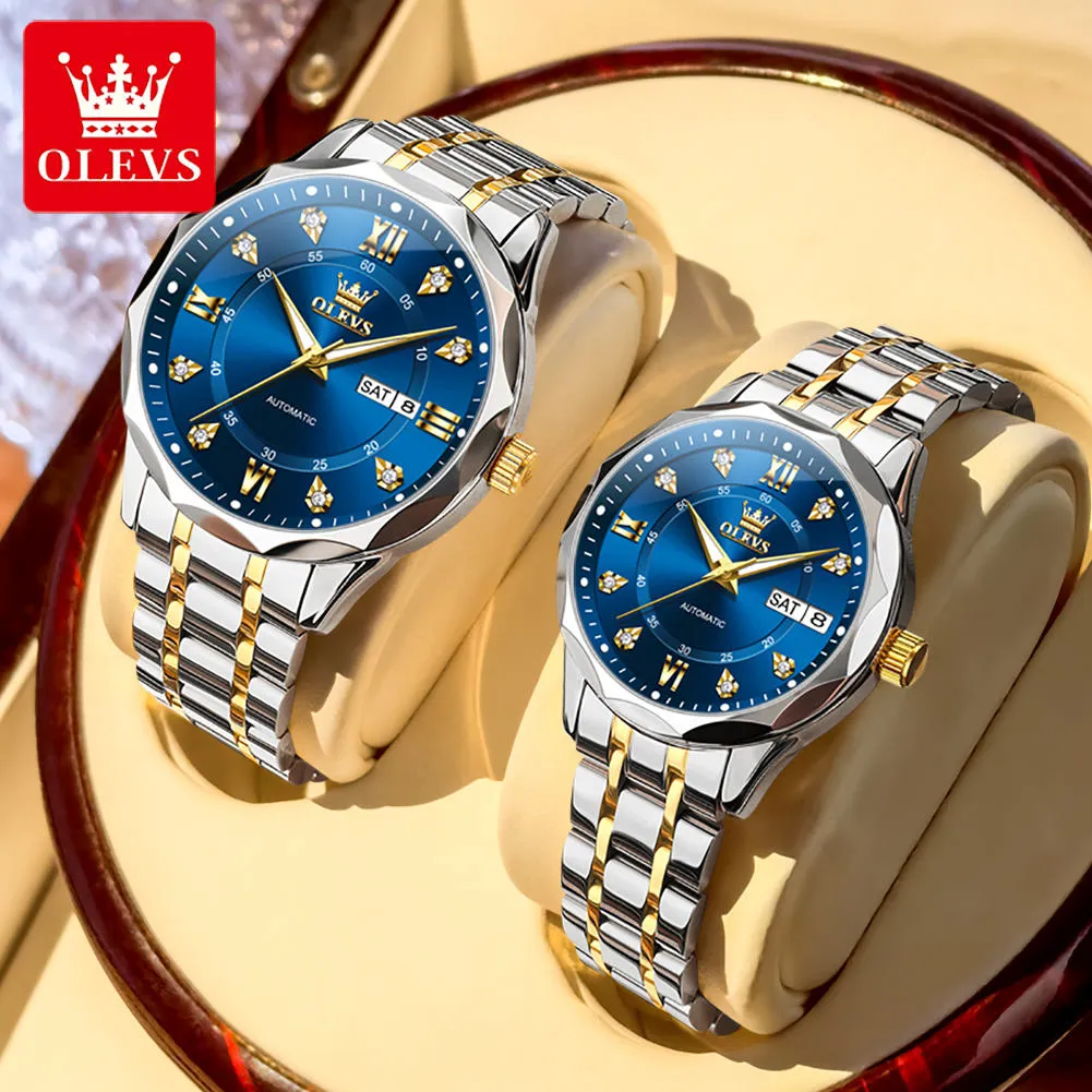 OLEVS Couple Watch 6727 - Image 2
