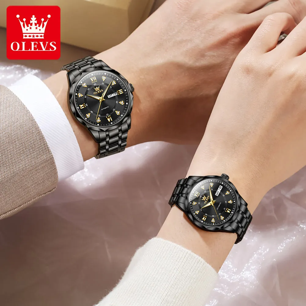 OLEVS Couple Watch 6727 - Image 5