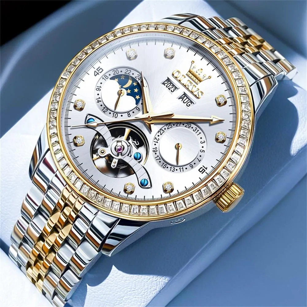 OLEVS Men's Watch 7016 - Image 6