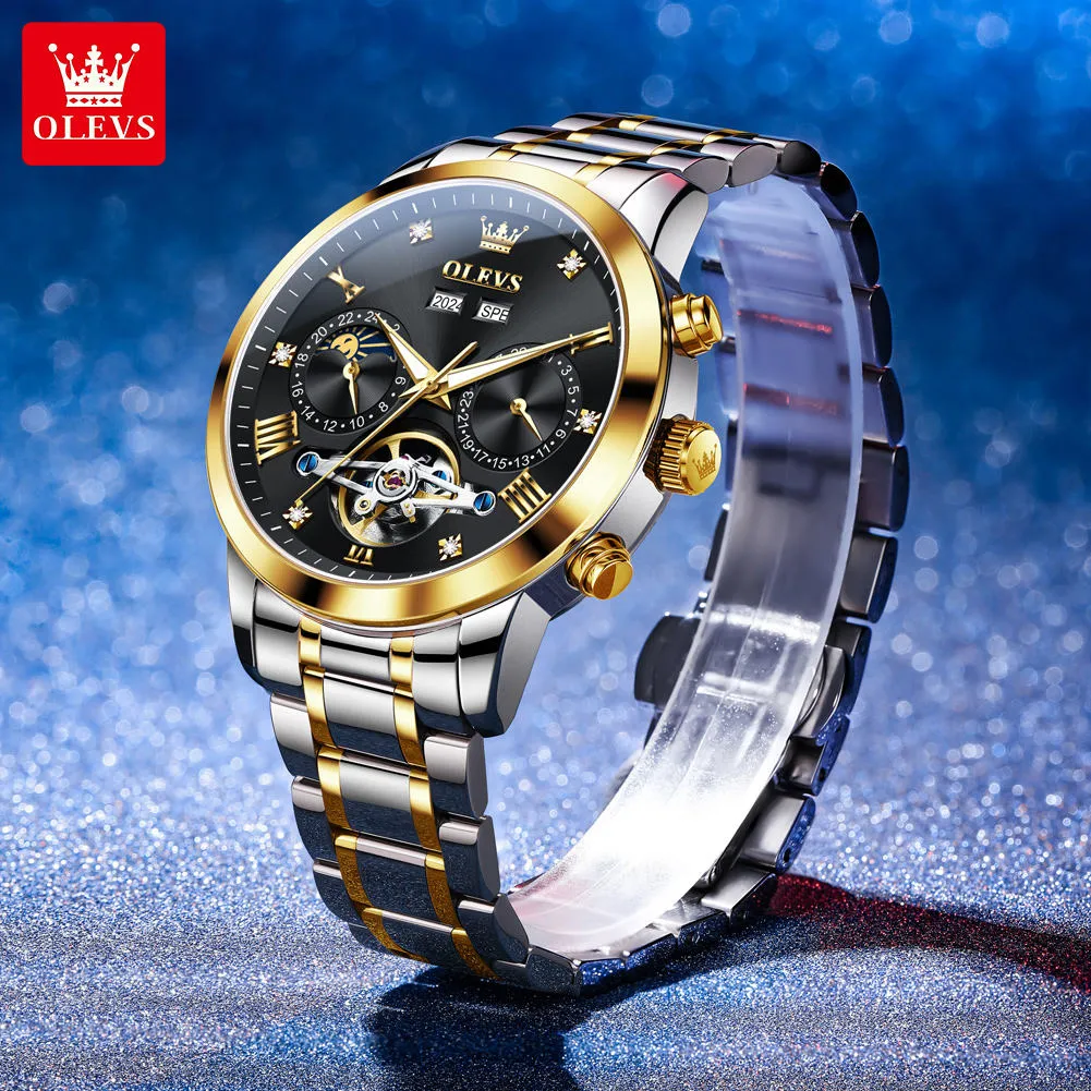 OLEVS Men's Watch 7029 - Image 4