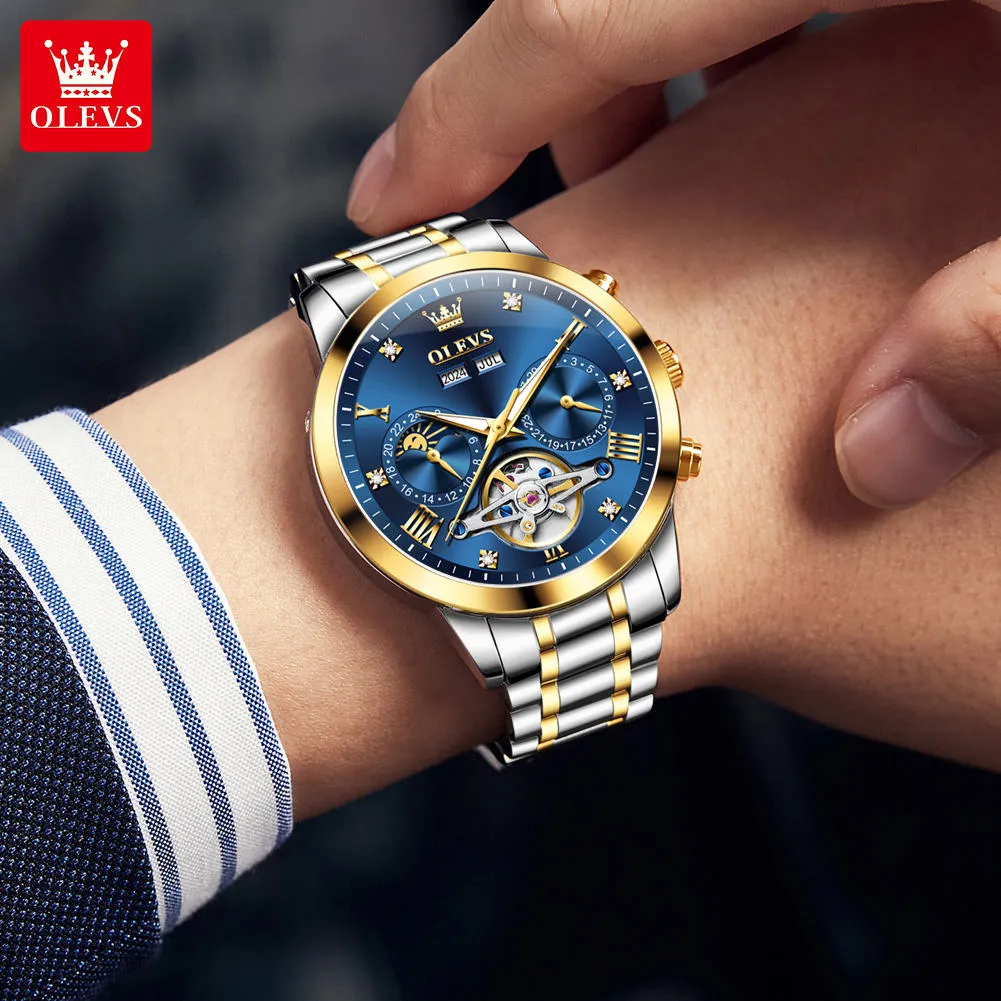 OLEVS Men's Watch 7029 - Image 5