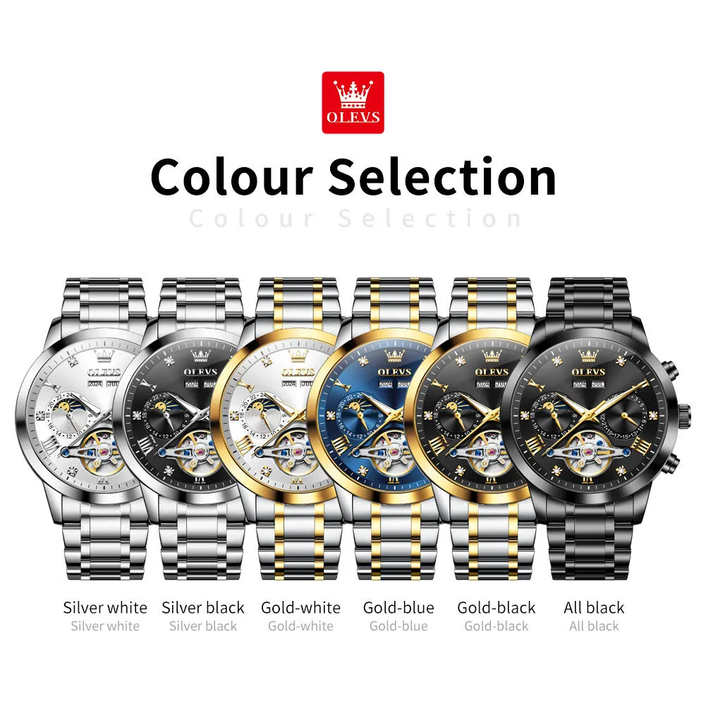 OLEVS Men's Watch 7029 - Image 6