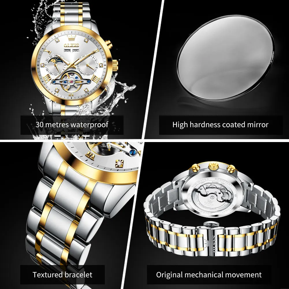 OLEVS Men's Watch 7029 - Image 7