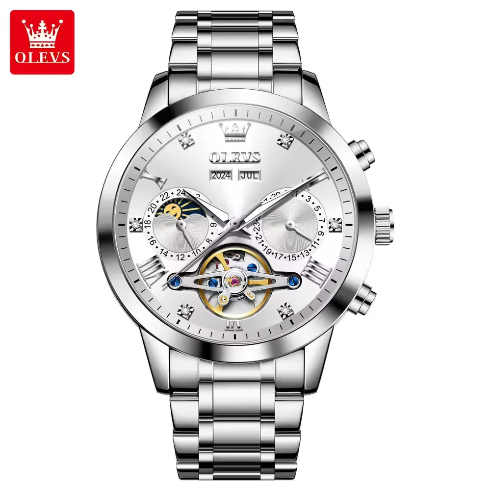OLEVS Men's Watch 7029 - Image 8