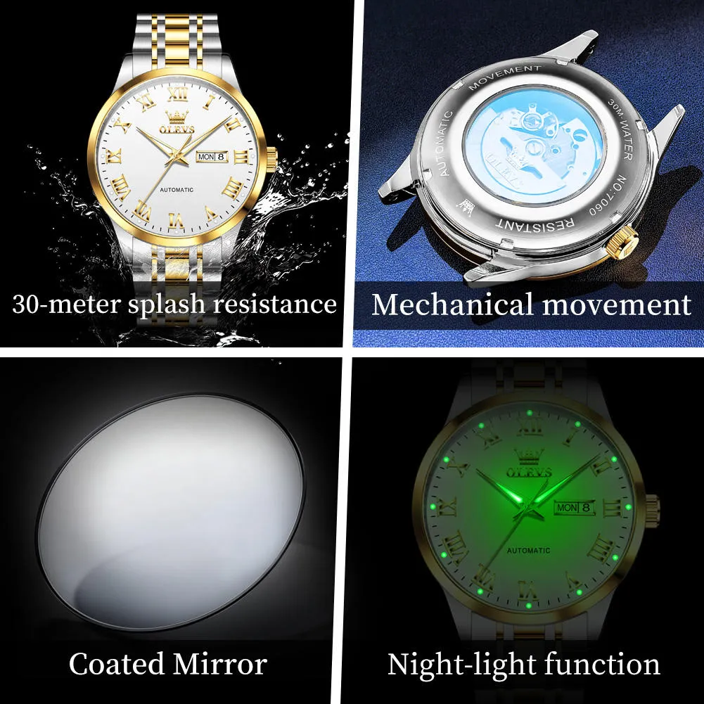 OLEVS Men's Watch 7060 - Image 7