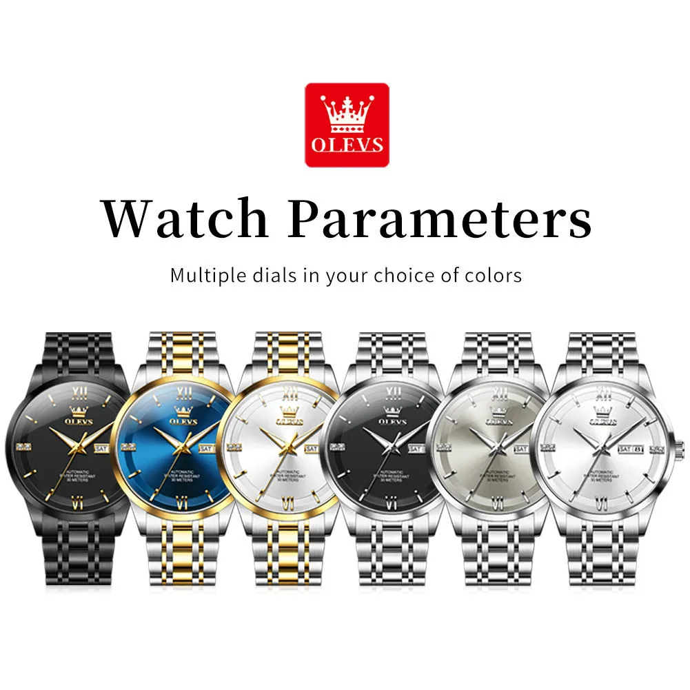 OLEVS Men's Watch 7061 - Image 6