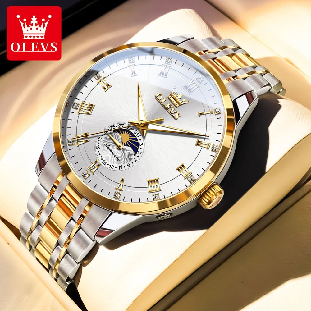 OLEVS Men's Watch 7063 - Image 2