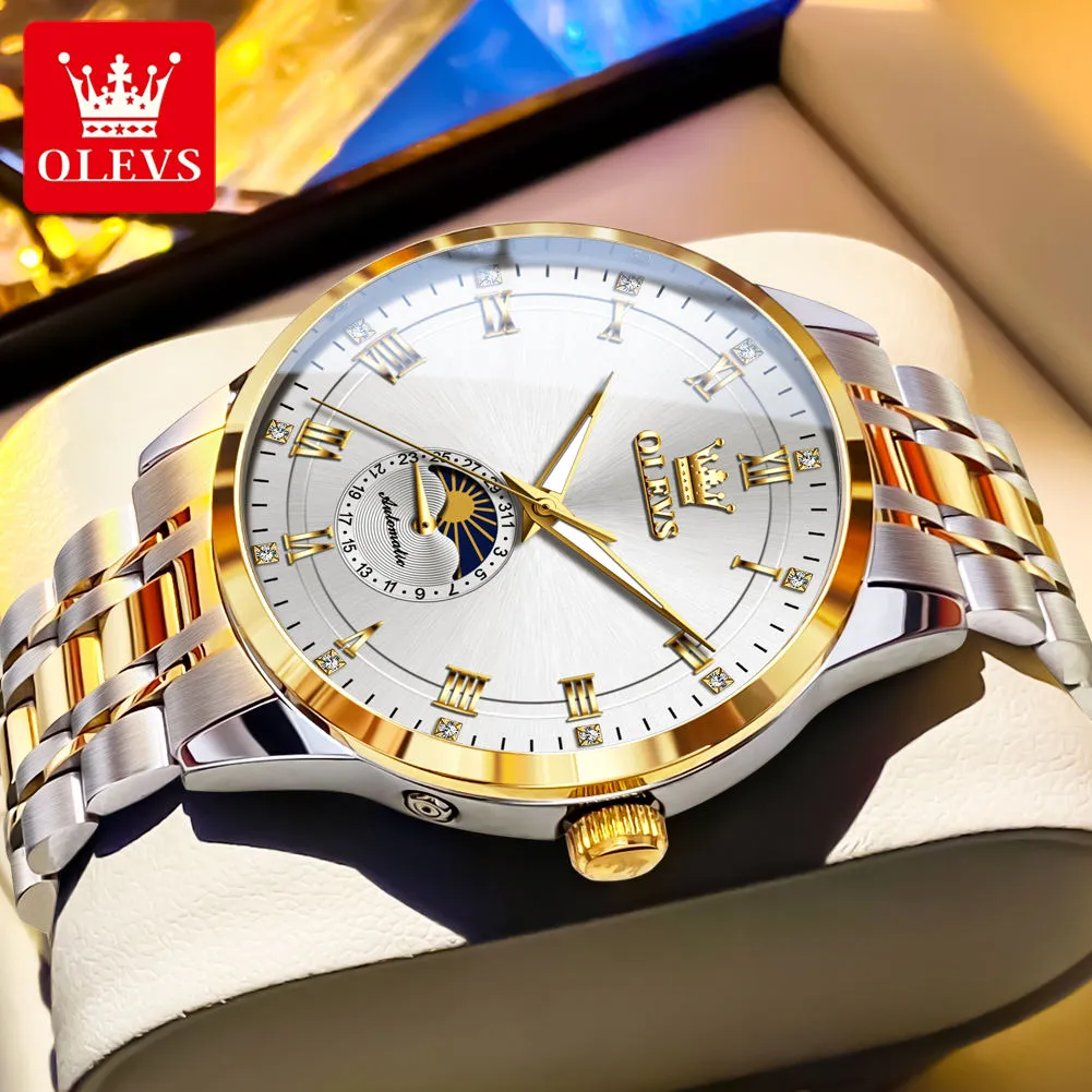 OLEVS Men's Watch 7063 - Image 5