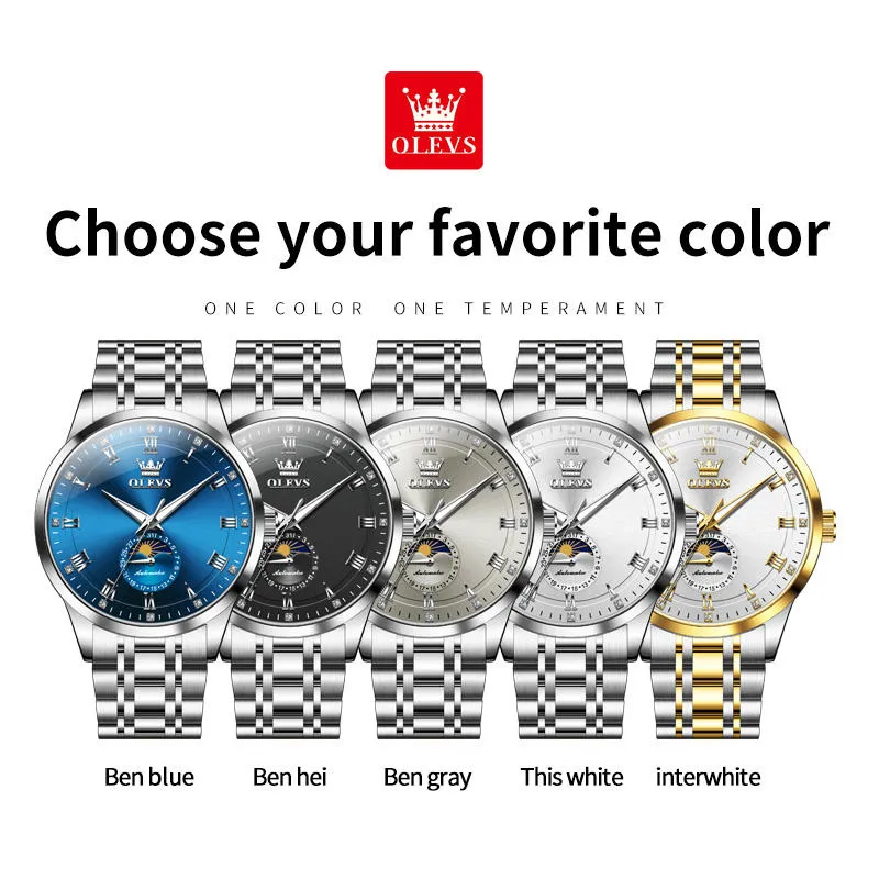 OLEVS Men's Watch 7063 - Image 7