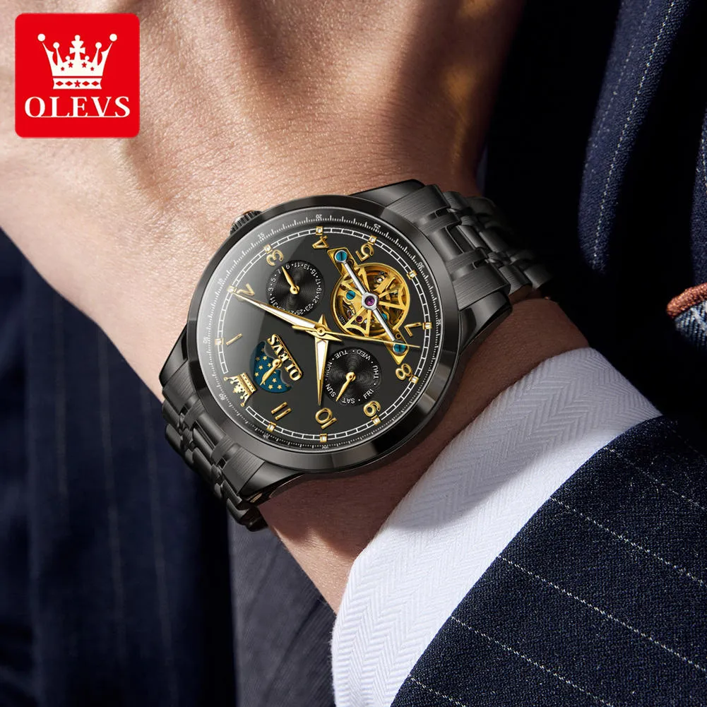 OLEVS Men's Watch 7071 - Image 3