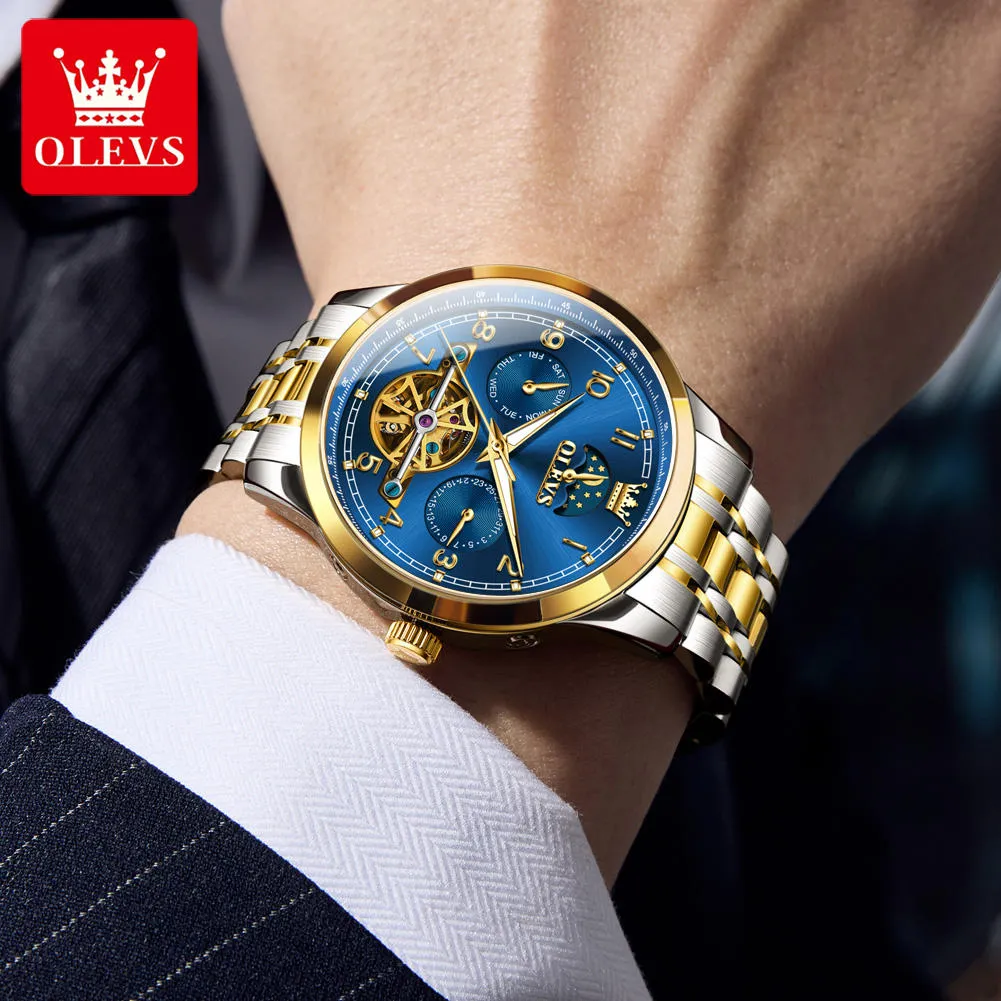 OLEVS Men's Watch 7071 - Image 4