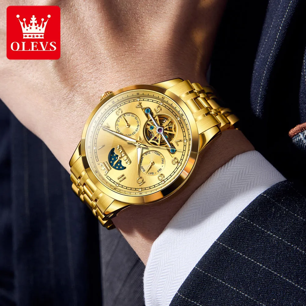 OLEVS Men's Watch 7071 - Image 5