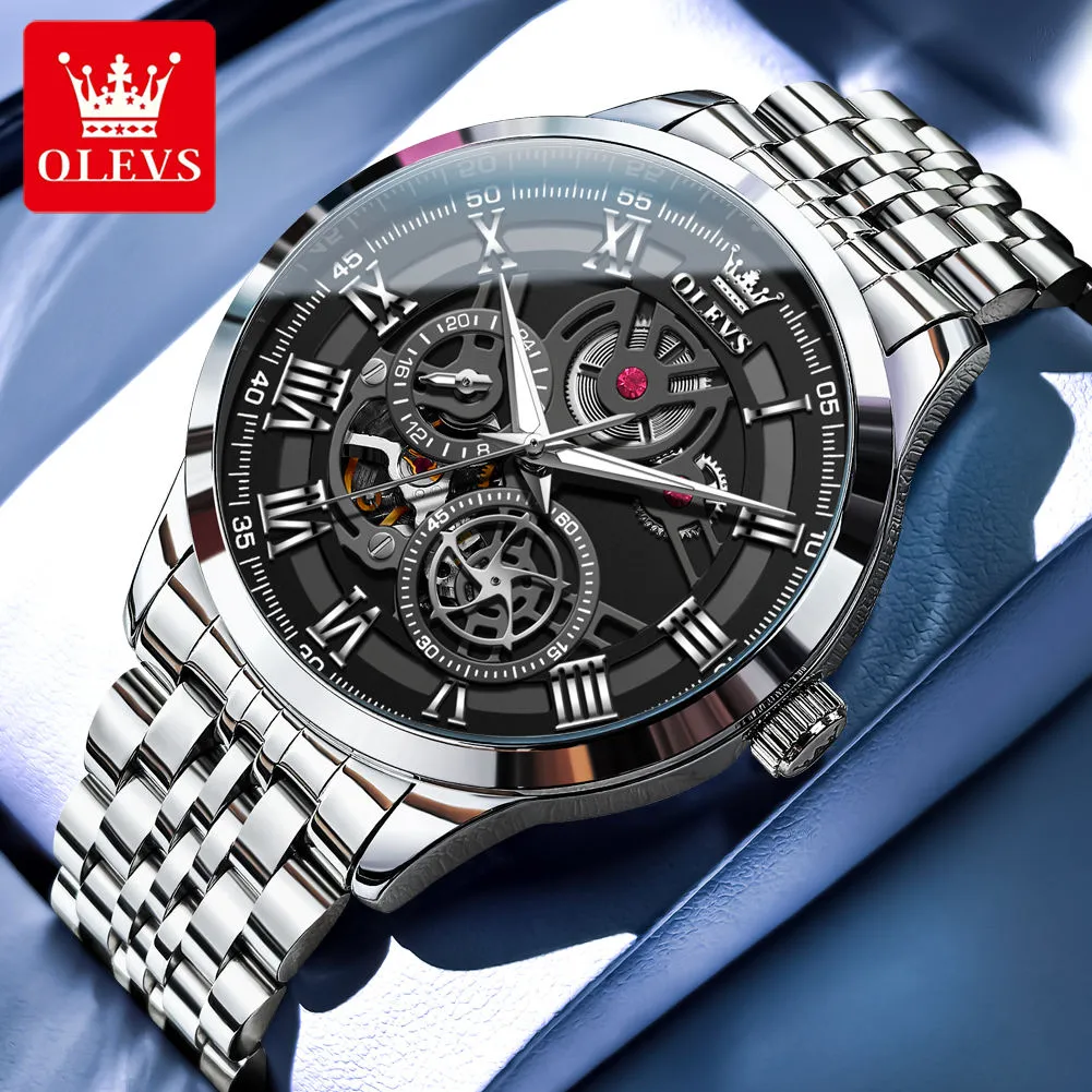 OLEVS Men's Watch 7076 - Image 2