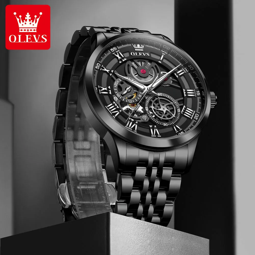 OLEVS Men's Watch 7076 - Image 3