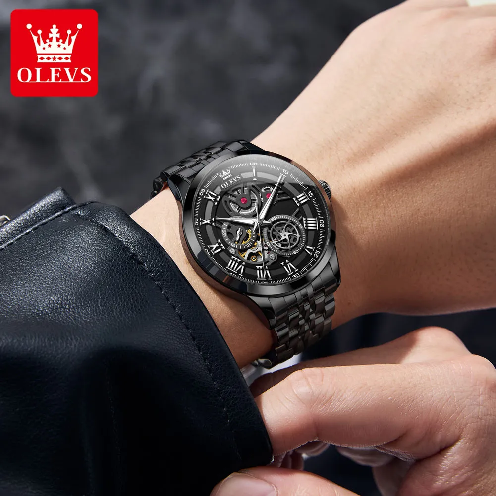 OLEVS Men's Watch 7076 - Image 5