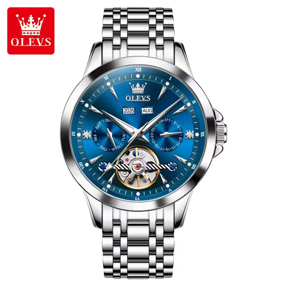 OLEVS Men's Watch 7091 - Image 10