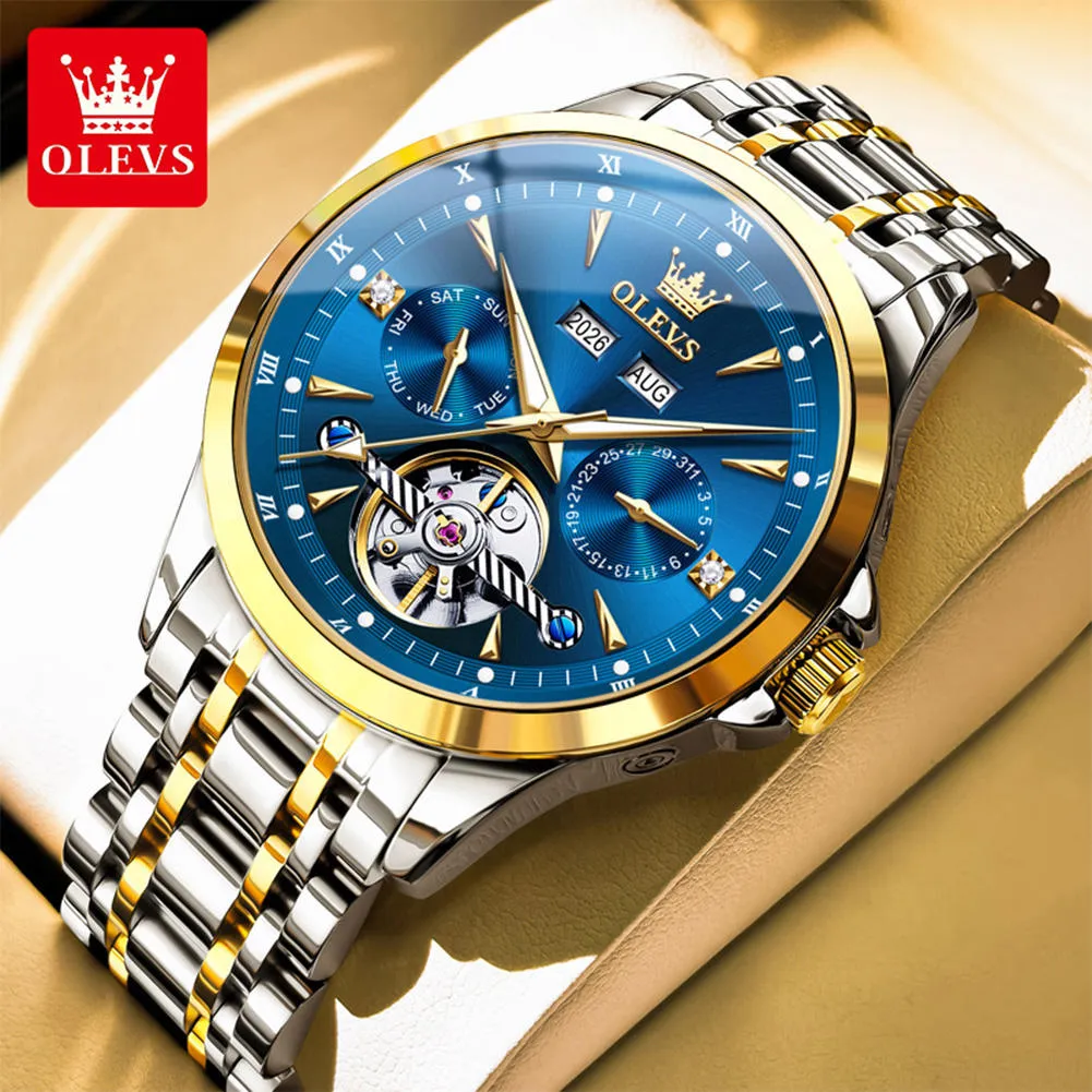 OLEVS Men's Watch 7091 - Image 2