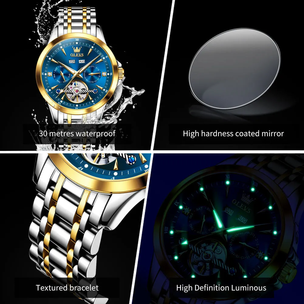 OLEVS Men's Watch 7091 - Image 6