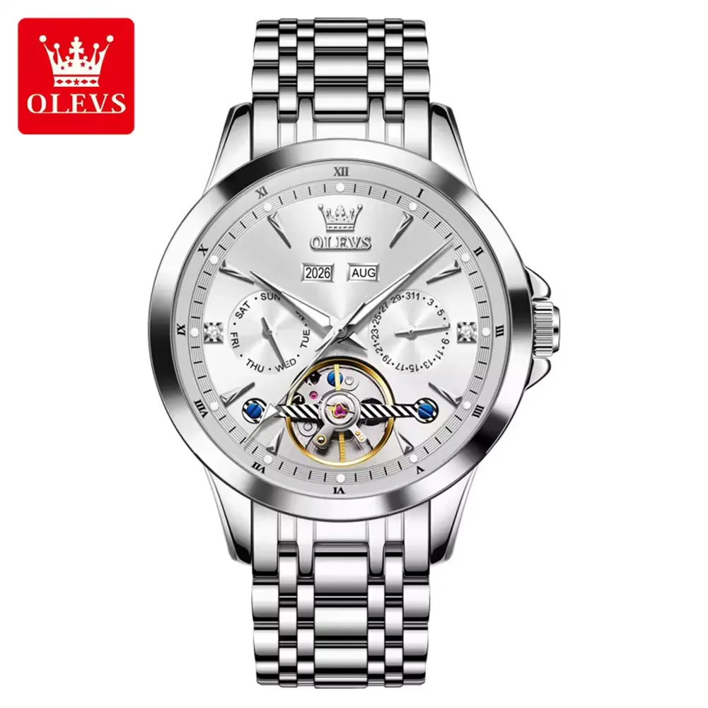 OLEVS Men's Watch 7091 - Image 8