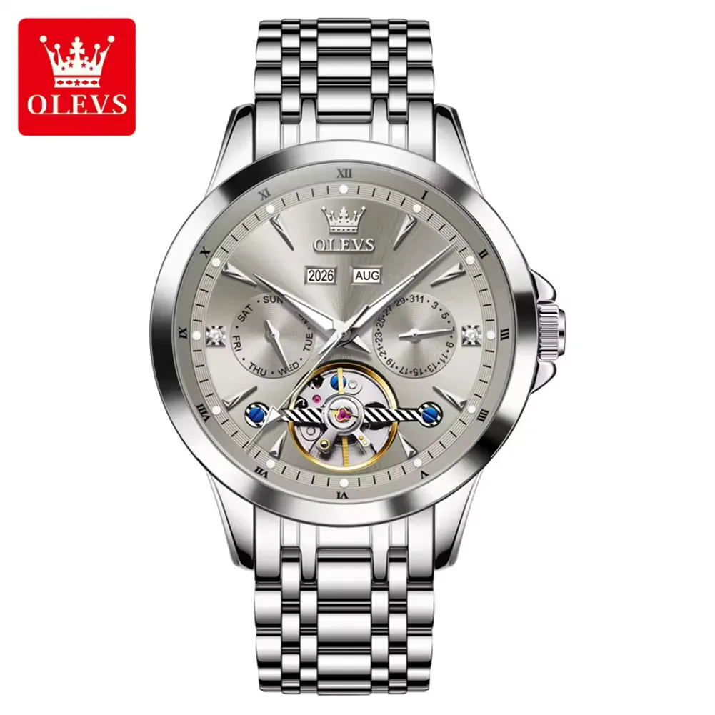 OLEVS Men's Watch 7091 - Image 9