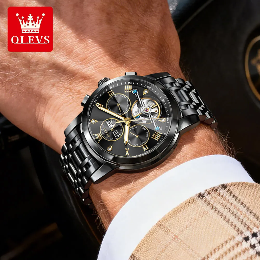 OLEVS Men's Watch 7121 - Image 3