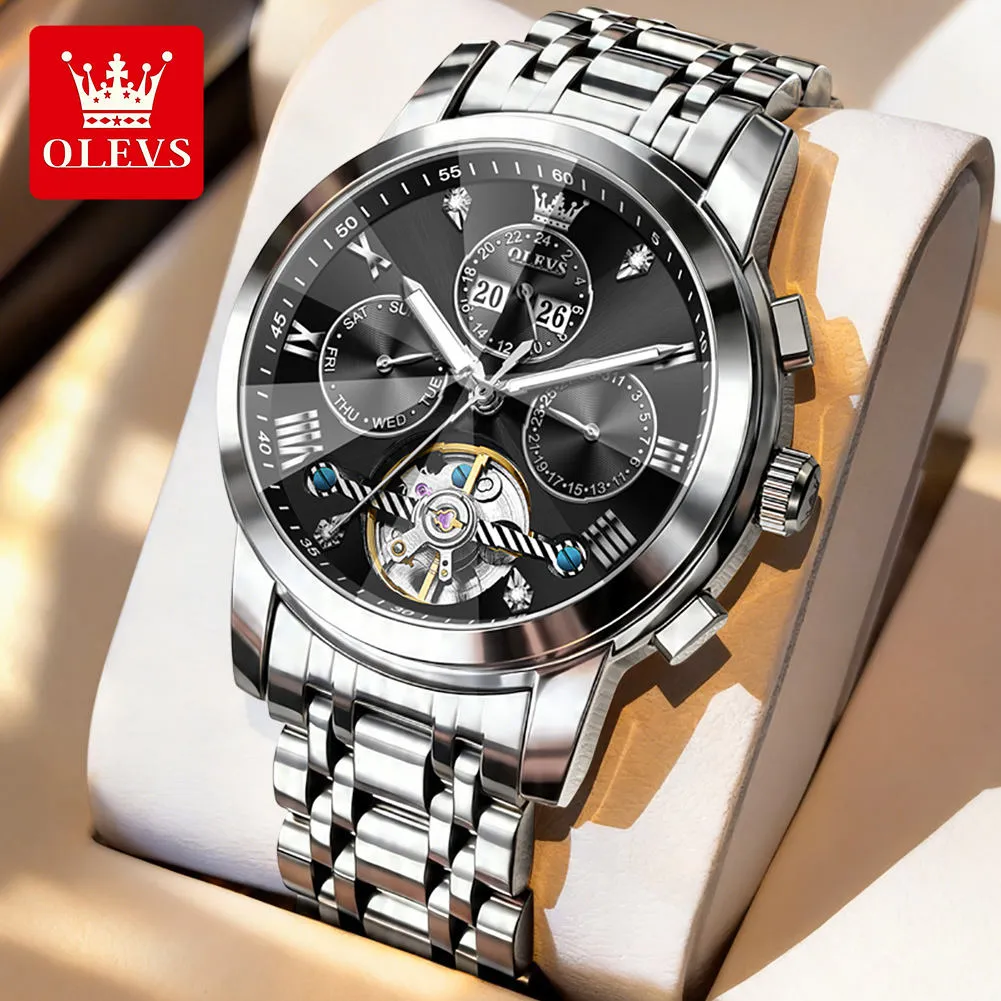 OLEVS Men's Watch 7121 - Image 4