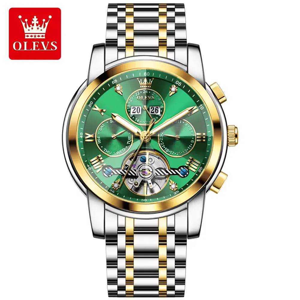 OLEVS Men's Watch 7121 - Image 7