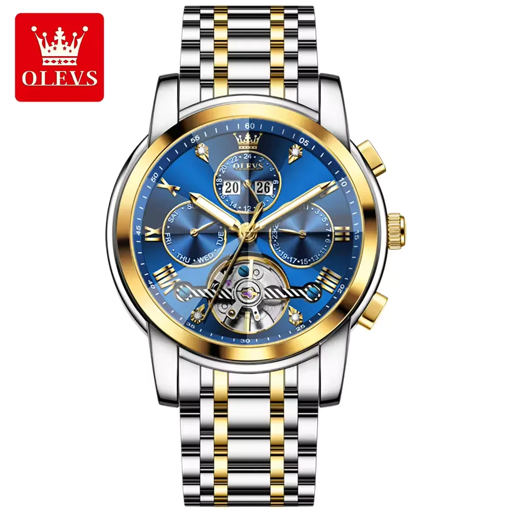 OLEVS Men's Watch 7121 - Image 8