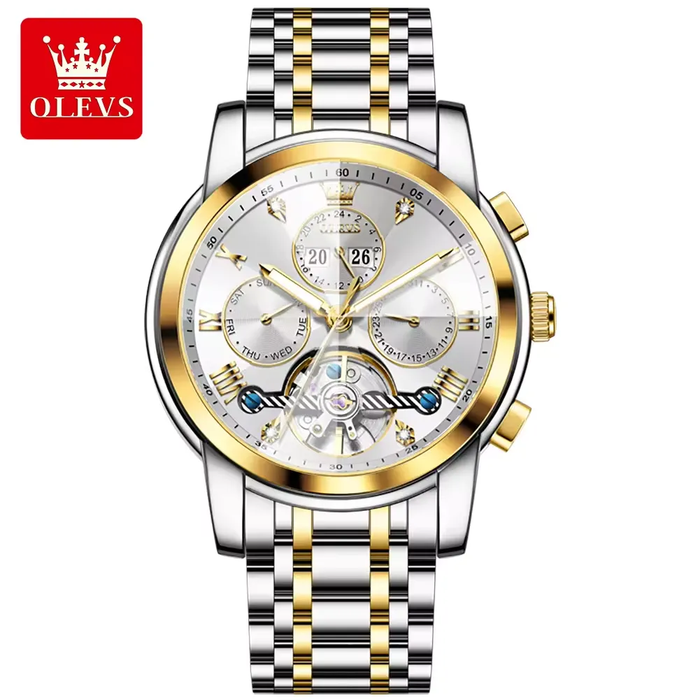 OLEVS Men's Watch 7121 - Image 9