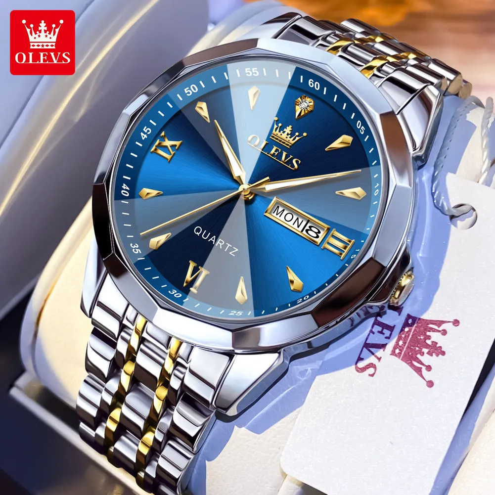 OLEVS Men's Watch 9998 - Image 2