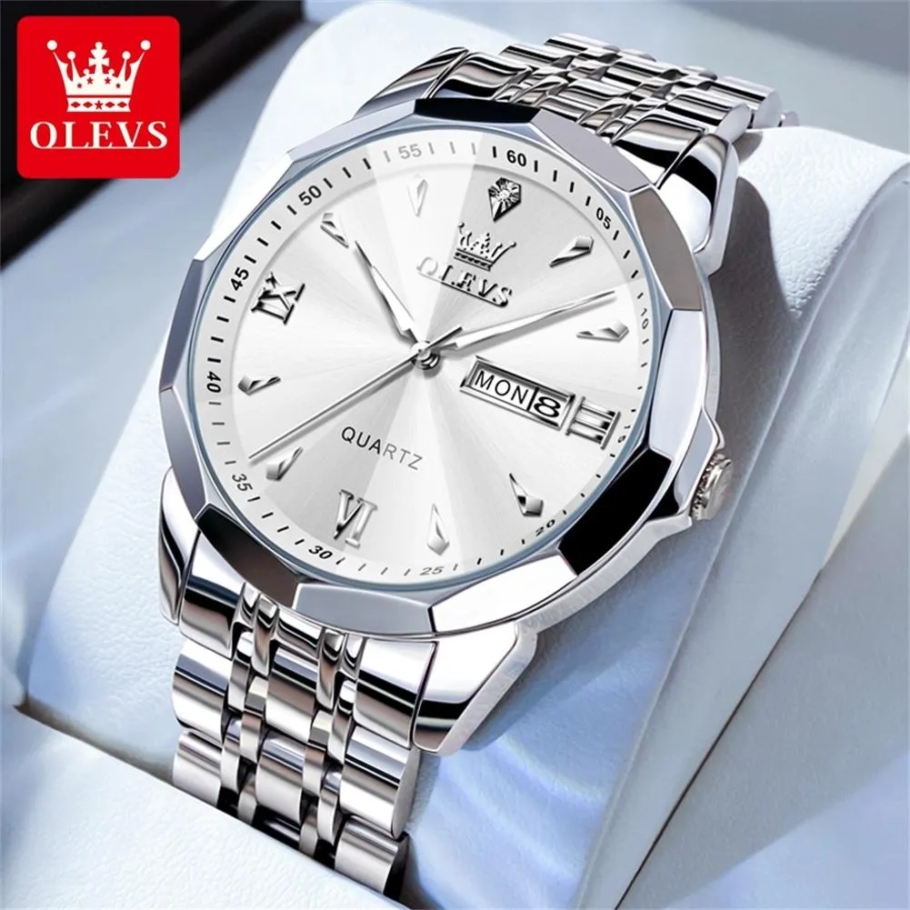 OLEVS Men's Watch 9998 - Image 4