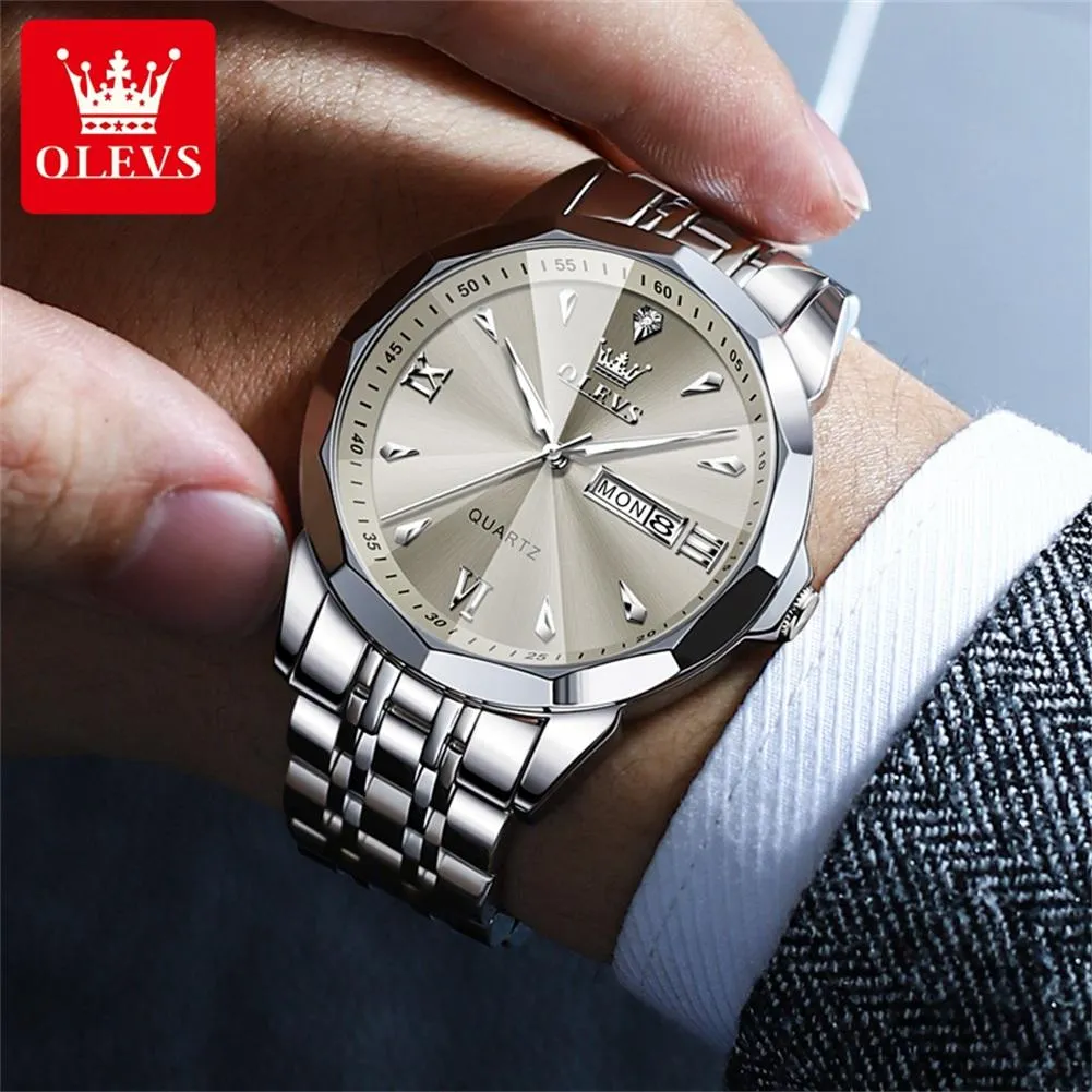 OLEVS Men's Watch 9998 - Image 5