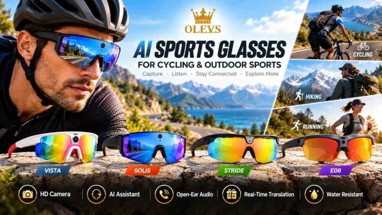 Best AI Sports Glasses for Cycling & Outdoor Sports: OLEVS vs Oakley Meta & BleeqUp