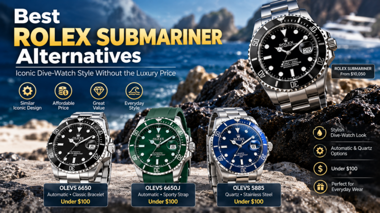 Best Rolex Submariner Alternatives: Affordable Watches With Iconic Dive-Watch Style
