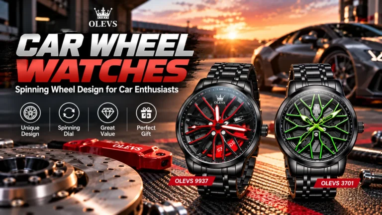 Car Wheel Watches: Best Spinning Wheel & Car Rim Watches for Car Enthusiasts